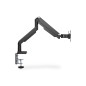SUPPORTO A INCASTRO CON MOLLA A GAS PER MONITOR 17"-32", 9 KG (MAX), NERO