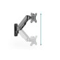SUPPORTO UNIVERSALE PER MONITOR CON MOLLA A GAS PER INSTALLAZIONE A MURO
