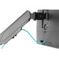 SUPPORTO UNIVERSALE PER MONITOR CON MOLLA A GAS PER INSTALLAZIONE A MURO