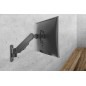 SUPPORTO UNIVERSALE PER MONITOR CON MOLLA A GAS PER INSTALLAZIONE A MURO