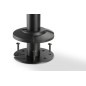 SUPPORTO A COLONNA PER MONITOR SINGOLO 17-32", 8 KG (MAX), NERO SUPPORTO A COLONNA PER MONITOR SINGOLO 17-32", 8 KG (MAX), NERO