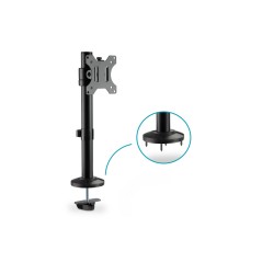 SUPPORTO A COLONNA PER MONITOR SINGOLO 17-32", 8 KG (MAX), NERO