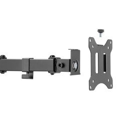 FISSAGGIO A INCASTRO PER MONITOR SINGOLO 17-32", 8 KG (MAX), NERO