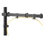 FISSAGGIO A INCASTRO PER MONITOR SINGOLO 17-32", 8 KG (MAX), NERO