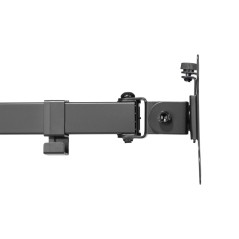 FISSAGGIO A INCASTRO PER MONITOR SINGOLO 17-32", 8 KG (MAX), NERO