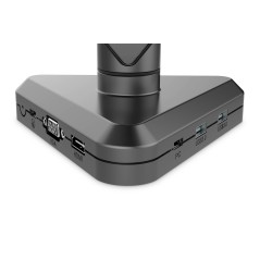 DIGITUS SUPPORTO PER MONITOR INTELLIGENTE CON DOCKING STATION INTEGRATA, MOLLA A GAS E FISSAGGIO A MORSETTO.