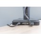 DIGITUS SUPPORTO PER MONITOR INTELLIGENTE CON DOCKING STATION INTEGRATA, MOLLA A GAS E FISSAGGIO A MORSETTO.