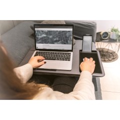 DIGITUS STAZIONE DI LAVORO PER NOTEBOOK CON SUPPORTO SMARTPHONE