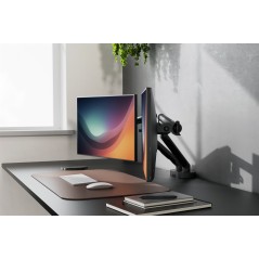 SUPPORTO PER MONITOR A DOPPIO DESIGN, 2X 35", 2X 10 KG