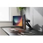 SUPPORTO PER MONITOR A DOPPIO DESIGN, 2X 35", 2X 10 KG