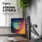SUPPORTO PER MONITOR A DOPPIO DESIGN, 2X 35", 2X 10 KG
