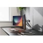 SUPPORTO PER MONITOR A DOPPIO DESIGN, 2X 35", 2X 10 KG