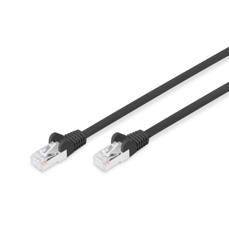 CAVO PATCH CAT 6 S-FTP 3 MT. COLORE NERO IN CONFEZIONE DA ESPOSITORE