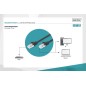 CAVO PATCH CAT 6 S-FTP 3 MT. COLORE NERO IN CONFEZIONE DA ESPOSITORE