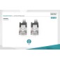 CAVO PATCH CAT 6 S-FTP 3 MT. COLORE NERO IN CONFEZIONE DA ESPOSITORE