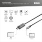 CAVO ADATTATORE BIDIREZIONALE DA USB TIPO C A DISPLAYPORT