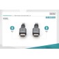 DIGITUS CAVO DI COLLEGAMENTO USB 4.0 TIPO C MT 1