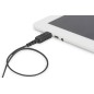 DIGITUS CAVO DI COLLEGAMENTO HDMI HIGH SPEED, TIPO C- A, ALTAMENTE FLESSIBILE MT 2