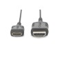 DIGITUS CAVO DI COLLEGAMENTO HDMI HIGH SPEED, TIPO C- A, ALTAMENTE FLESSIBILE MT 2