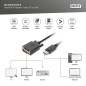 CAVO ADATTATORE DISPLAYPORT, DA DP A DVI-D 3 MT. COLORE NERO