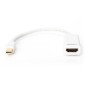 CAVO ADATTATORE MINI DISPLAYPORT MASCHIO - HDMI FEMMINA DIGITUS