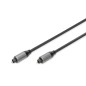 DIGITUS CAVO DI COLLEGAMENTO TOSLINK, DA TOSLINK A TOSKINK, 3 M