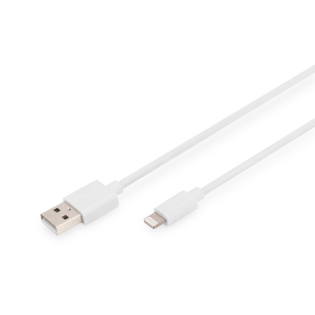 DIGITUS DA LIGHTNING A CAVO DATI/DI RICARICA USB A, CERTIFICATO MFI MT 2