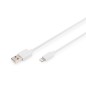 DIGITUS DA LIGHTNING A CAVO DATI/DI RICARICA USB A, CERTIFICATO MFI MT 2