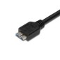 CAVO USB 3.0 CONNETTORI USB A - MICRO USB B - LUNGHEZZA MT. 0,25