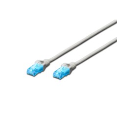 CAVO RETE UTP CAT. 5E NON SCHERMATO - LUNGHEZZA MT. 30 - COLORE GRIGIO