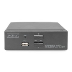 SWITCH KVM 2 PORTE 4K, 1 SCHERMO HDMI ®  USB