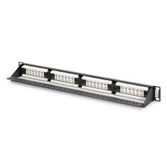 DIGITUS PANNELLO PATCH CAT 6, CLASSE E, NON SCHERMATO