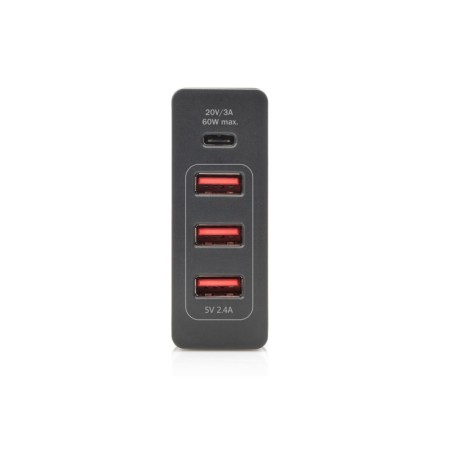 CARICABATTERIA UNIVERSALE 3 PORTE USB A + 1 PORTA USB TIPO C 72 WATT