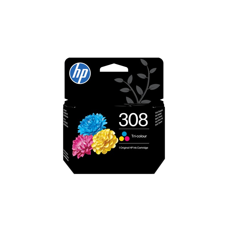 HP CART INK 308 TRICOLORE (CIANO, MAG, GIALLO)120PAG