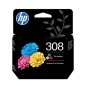 HP CART INK 308 TRICOLORE (CIANO, MAG, GIALLO)120PAG