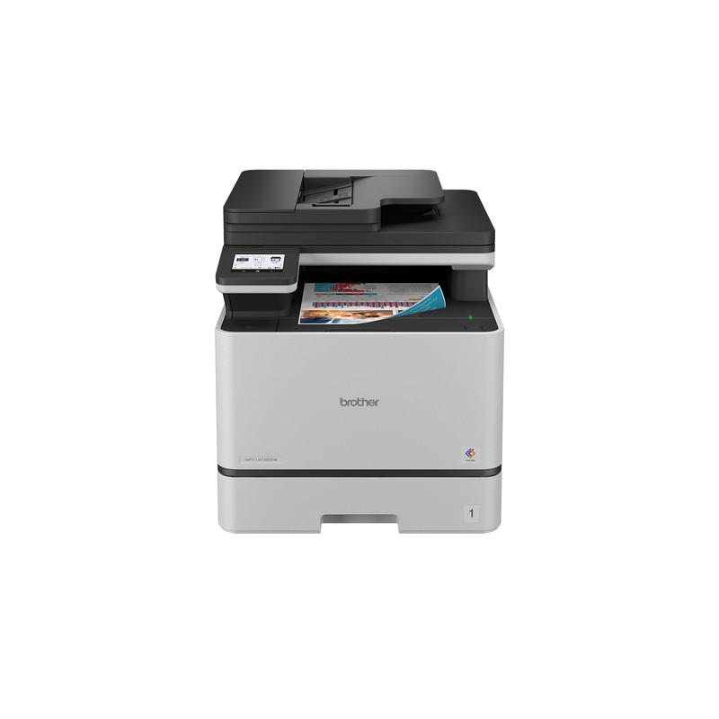 BROTHER MULTIFUNZIONE LASER A4 COLORE, 31PPM SCANSIONE FRONTE/RETRO, ADF, USB/LAN/WIFI, 4 IN 1