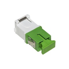 ADATTATORE SC APERSONAL COMPUTER SIMPLEX SENZA FLANGIA CON SHUTTER DOOR