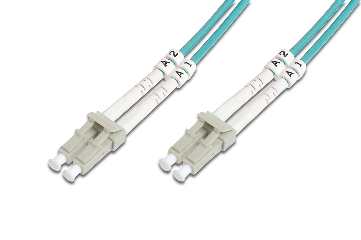 CAVO PATCH LWL MULTIMODALE OM 3, LC/LC COLORE ACQUA 15 MT. - Foto 1 di 1