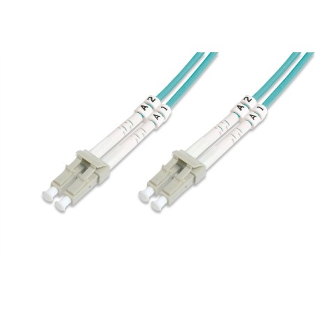 CAVO PATCH LWL MULTIMODALE OM 3, LC/LC COLORE ACQUA 20 MT.