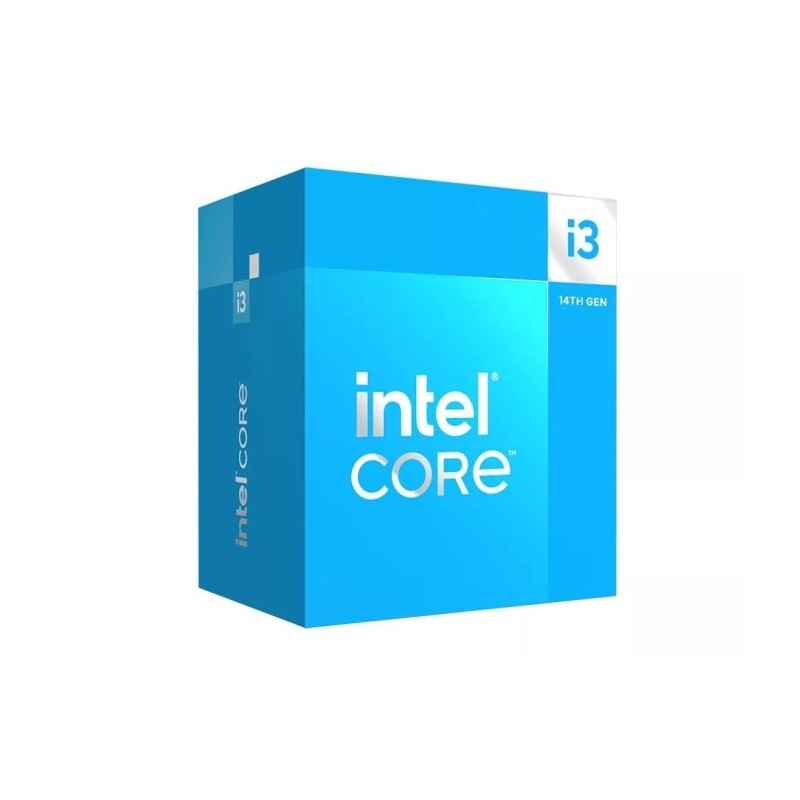 INTEL CPU 14TH GEN I3-14100F 3.5 GHZ 4 CORE 8 THREAD 12 MB CACHE LGA1700 SOCKET BOX