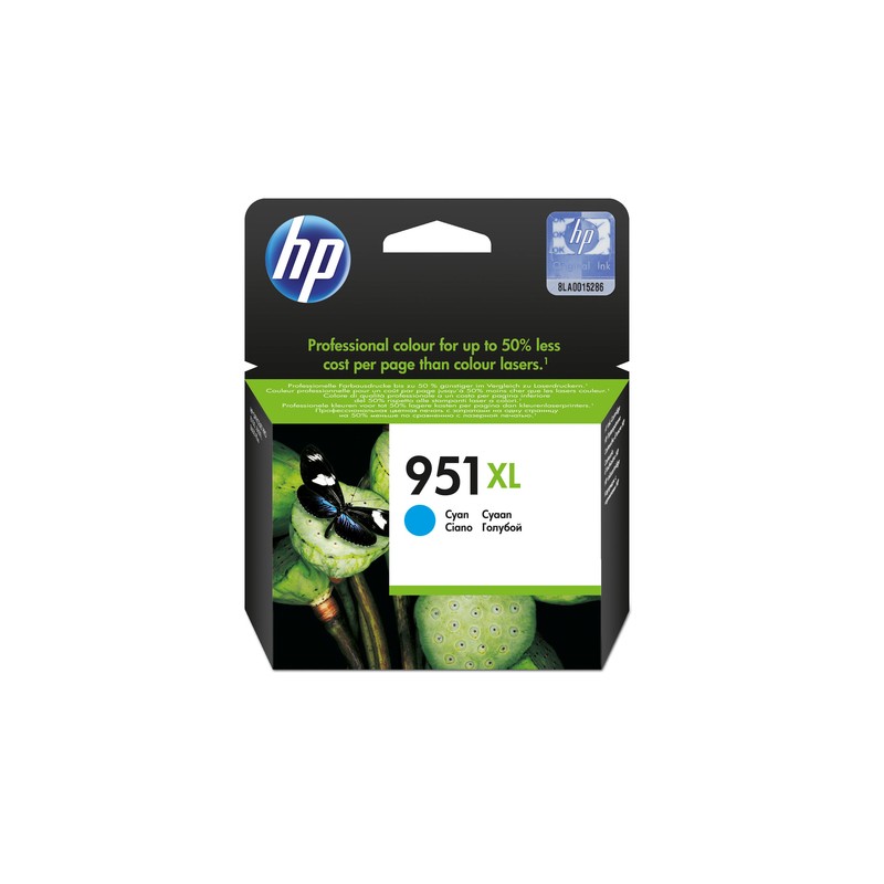 HP CART INK CIANO PER OJ PRO8100/8600 1500PAG 951XL