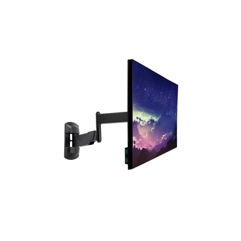 Supporto a parete regolabile per display singolo - Braccio regolabile che supporta display fino a 20
