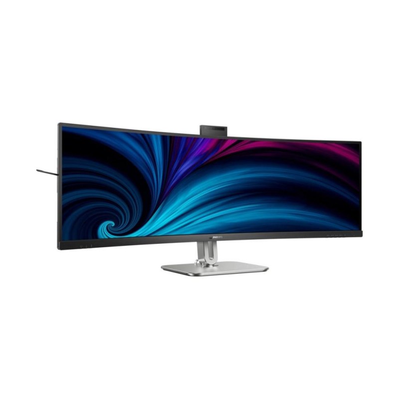PHILIPS MONITOR CURVO 49 LED VA DUAL QHD 32:9 4MS 450 CDM, USB-C DOCK, WEBCAM, REG ALTEZZA, DP/HDMI, MULTIMEDIALE PHILIPS MONITOR CURVO 49 LED VA DUAL QHD 32:9 4MS 450 CDM, USB-C DOCK, WEBCAM, REG ALTEZZA, DP/HDMI, MULTIMEDIALE