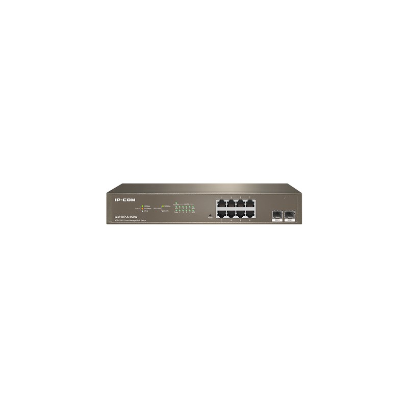 IP-COM SWITCH POE CLOUD MANAGED 8GE+2SFP