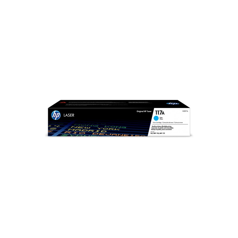 HP TONER CIANO 117A 700 PAG
