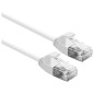 ROLINE CAVO UTP DATA CENTER PATCHCORD CAT.6A/CLASS EA, LSOH, SLIM, BIANCO, 0.5M