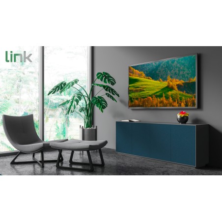 STAFFA A MURO ULTRA SLIM SUPPORTO TV 32"-55" LED/LCD FINO A 35 KG