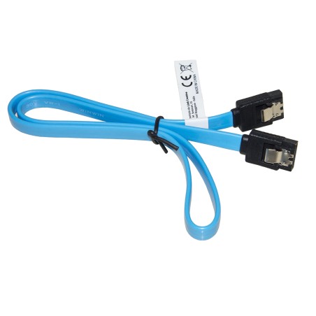 CAVO INTERNO SATA III CM 30 CONNETTORE CON CLIP BLOCCAGGIO IN METALLO