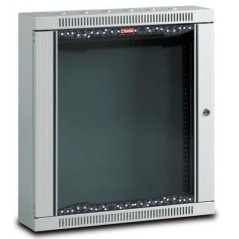 ARMADIO A MURO PER RETI E APPARATI ELETTRICI 6 UNITA' 19" PROFONDITA' 150 MM.