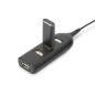 HUB 4 PORTE USB 2.0 DIGITUS CON CAVO
